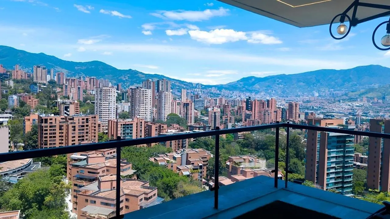Daire Apartamento De Lujo Con Vista Panoramica En Medellín