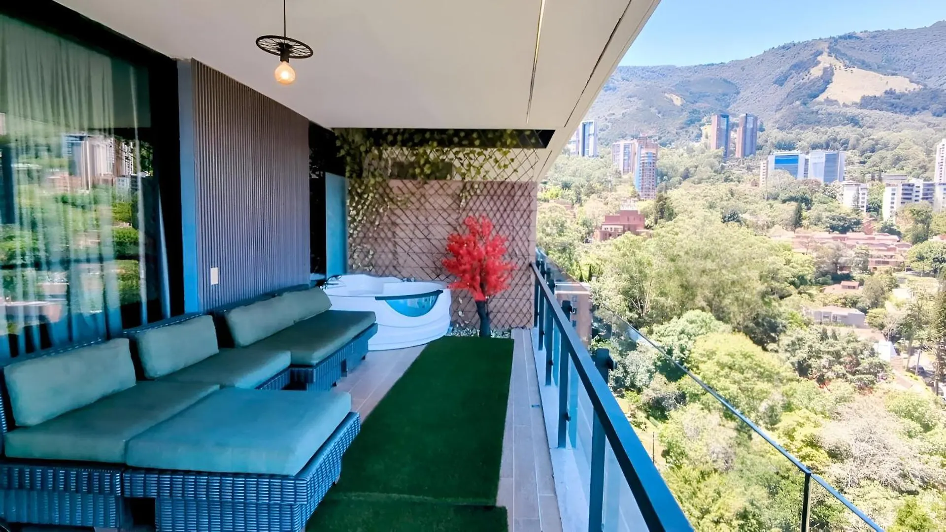 Apartamento De Lujo Con Vista Panoramica En Medellín Daire